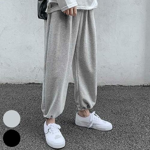 빅사이즈사랑해요 셀러허브_여성트랜드패션 J805L311 트레이닝면밴딩통팬츠 DM_이미지