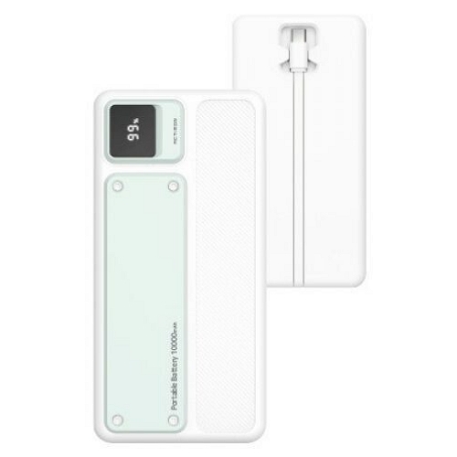 일체형 C타입 케이블 보조배터리 MON-LCD-10000 10000mAh