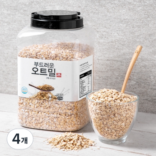 대구농산 부드러운 오트밀 2.5kg (4개)