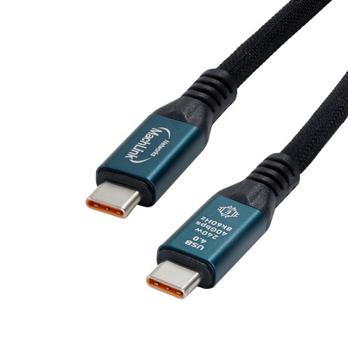 마하링크 USB4 40Gbps PD 240W C to C타입 케이블 ML-U4CC1 (1m)_이미지