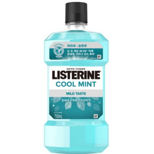 리스테린 쿨민트 마일드 750ml (4개)_이미지