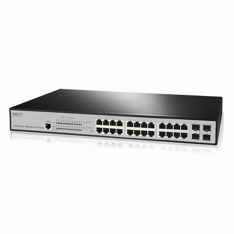 이지넷유비쿼터스 넥스트 NEXT-POE2430L2-380 PoE 스위치허브_이미지