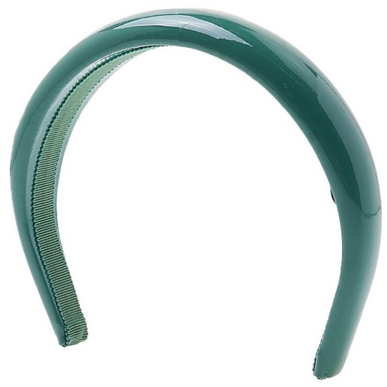 미우미우 페이턴트 가죽 헤어밴드 5IH025 069 F0092