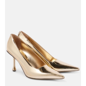 지미추 Ixia 80 mirro레드 레더 펌프스 P00984464