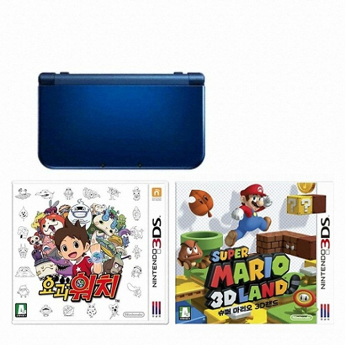Nintendo ���ٵ� �� 3DS XL + �䱫��ġ + ���� ������ 3D���� ��Ű��