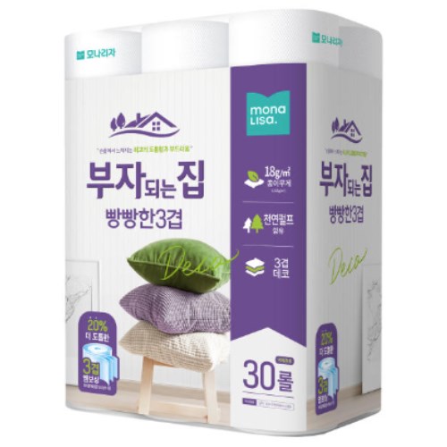 빵빵한3겹 30m (30롤)