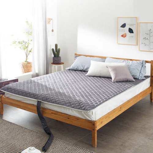 휴먼아이앤디 온수누리 쿠션형 커버분리 온수매트 해외용 (더블, 150x205cm)_이미지