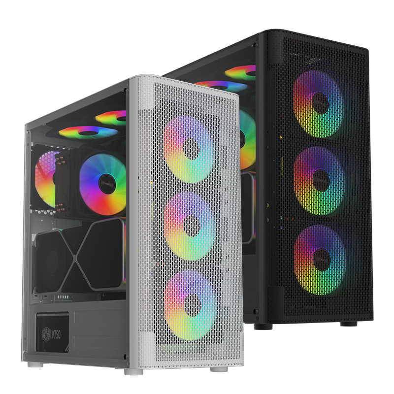 대양케이스 ME NO.14 레인보우 강화유리 (블랙)_이미지