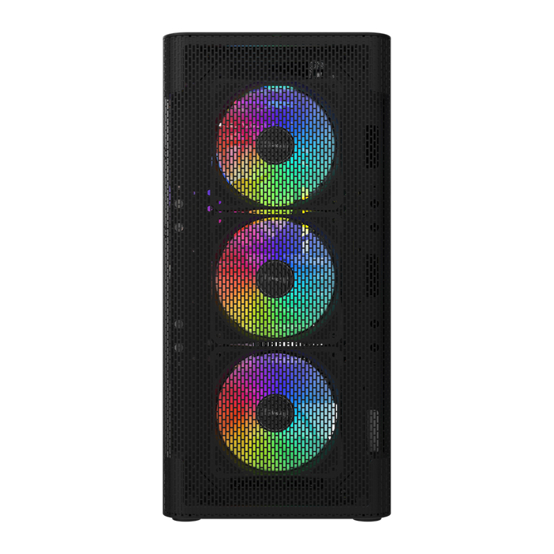 대양케이스 ME NO.14 레인보우 강화유리 (블랙)_이미지