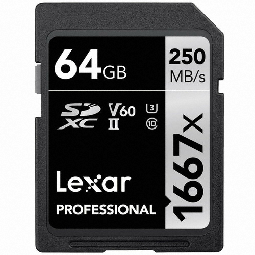 Lexar SD Professional 1667X 2019 (64GB)_이미지