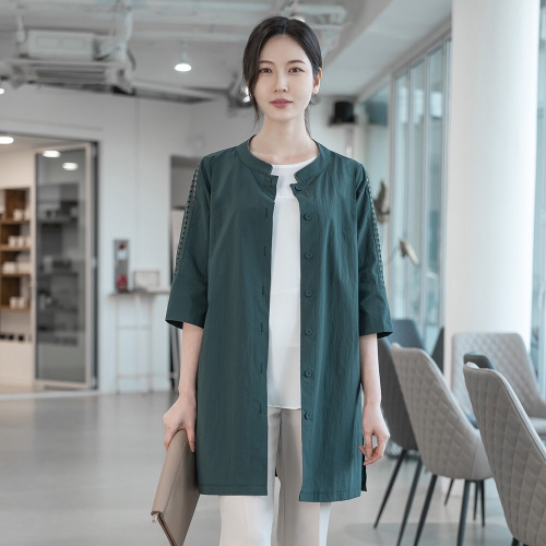 모슬린 엄마옷 실버라인 레이스 자켓 613FGH349 마담/중년여성_이미지