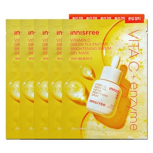 이니스프리 비타민C 세럼 겔 마스크 25ml (5매)_이미지