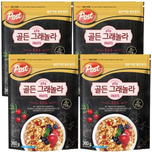 동서식품 포스트 골든 그래놀라 후르츠 360g (4개)_이미지
