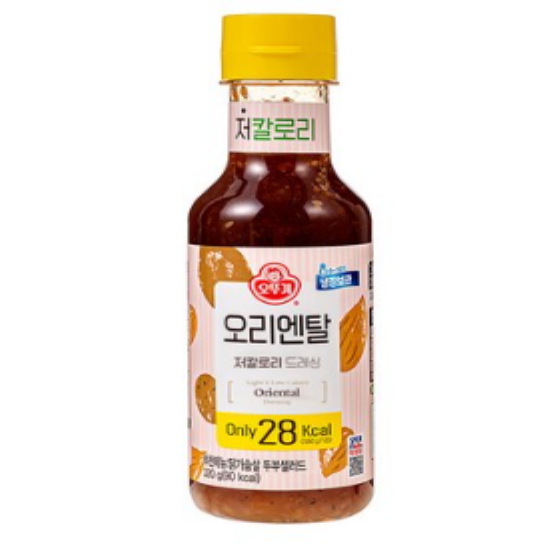 오뚜기 오리엔탈 저칼로리 드레싱 320g (1개)