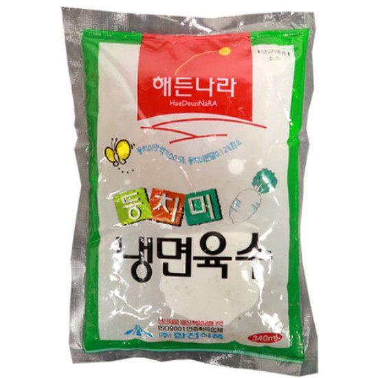  해든나라 동치미 냉면육수 340ml [30개]