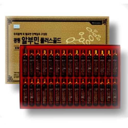 광동생활건강 알부민 플러스 골드 20ml 30병 (5개)_이미지
