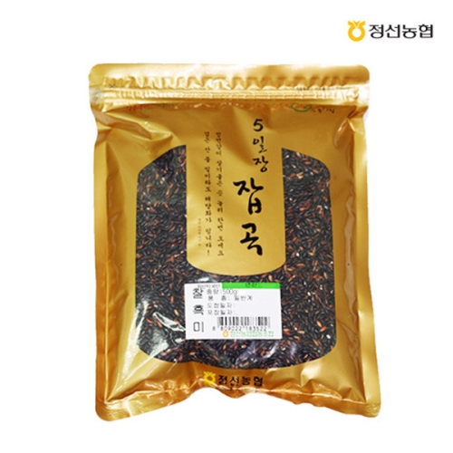 정선농협 오일장 찰흑미 만생_이미지