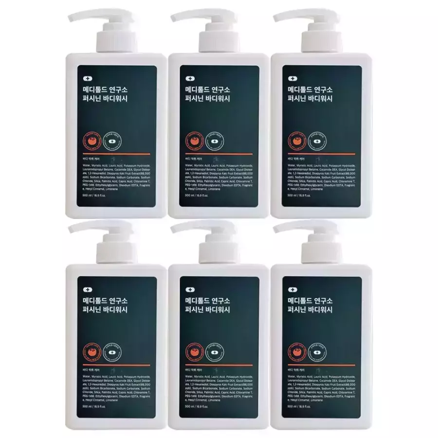 메디톨드연구소 퍼시닌 바디워시 500ml (6개)_이미지