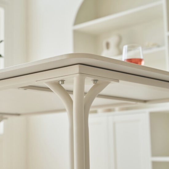 에몬스 에펠 스퀘어 세라믹 식탁 1400 (의자4개)_이미지