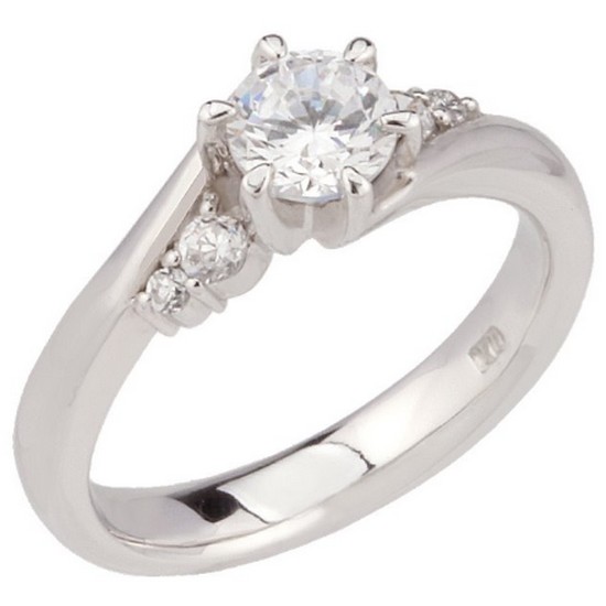 더스톤즈 14K 안나 5부 큐몬드 반지