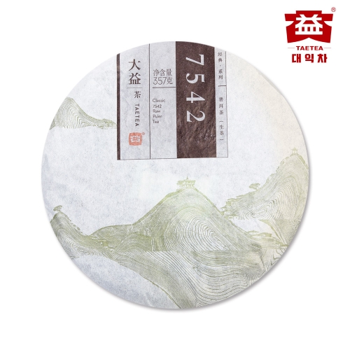 대익차 대익보이차 7542 (1501) 357g (1개)