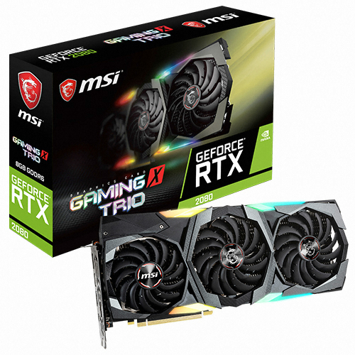 MSI 지포스 RTX 2080 게이밍 X 트리오 D6 8GB 트라이프로져_이미지