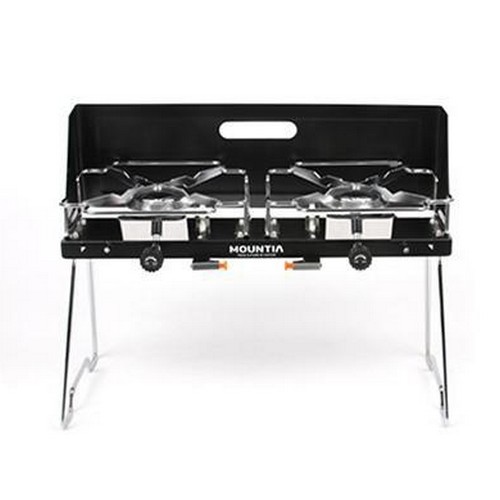 마운티아 핫 트윈버너 가스 스토브