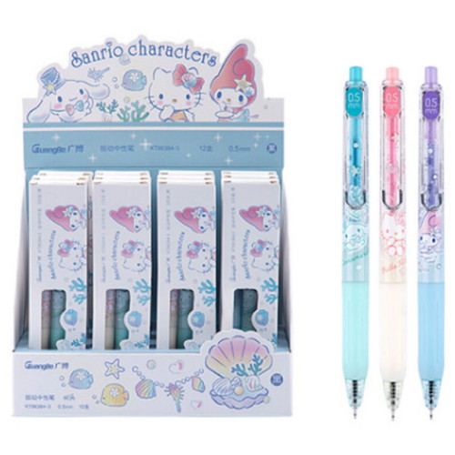 산리오와 친구들 파스텔 중성펜 세트