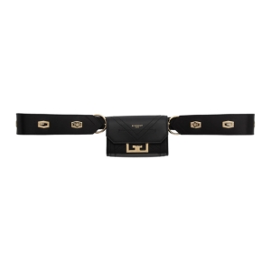  지방시 Black Nano Eden Belt Strap Pouch