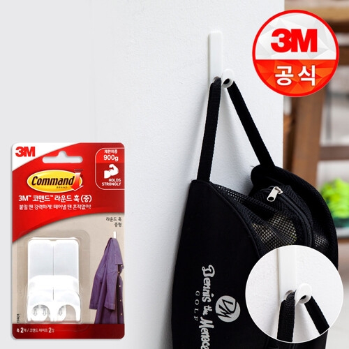 3M 3M 쓰리엠  3M 코맨드 라운드 훅 중_이미지