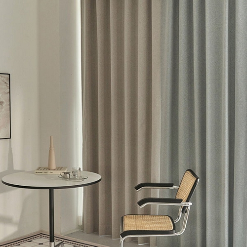 데코뷰 웨이브 형상기억 100% 암막 커튼 (2장, 특대형, 300x230cm)_이미지