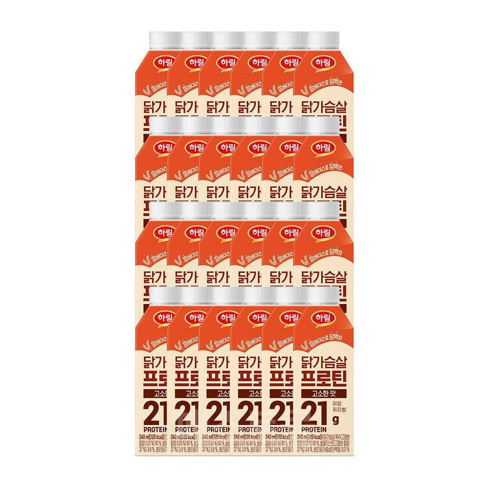 하림 닭가슴살 프로틴 고소한맛 240ml (24개)_이미지