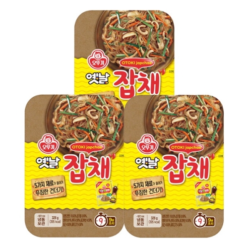 오뚜기 옛날잡채 328g (3개)_이미지