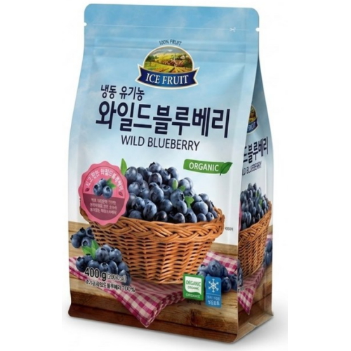  자연원 냉동 유기농 와일드 블루베리 400g [1개]