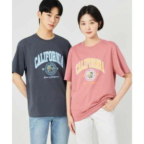 ON 유니 세미오버핏 빈티지 로고 반팔티 NP2KE409