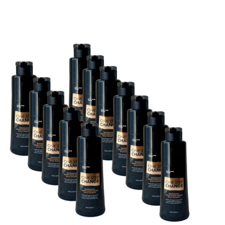 꾸띄르헤어 럭셔리 컬러 체인지 블랙 샴푸 180ml (12개)