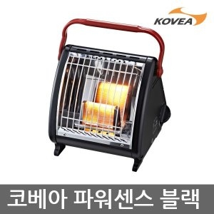 코베아 OU 파워센스 블랙 가스 히터 KECX7GH-01BK_이미지