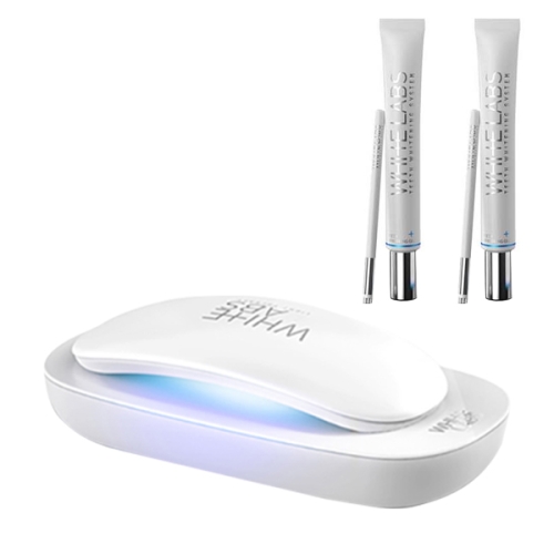 화이트랩스 치아미백기 7.4C 커플용+ 미백제 2p 1세트_이미지