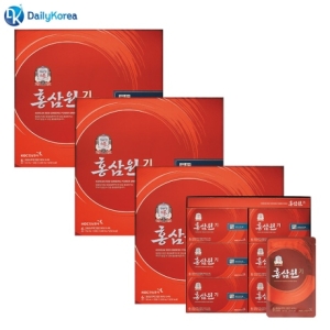 한국인삼공사 정관장 홍삼원기 50ml 30포 (3개)