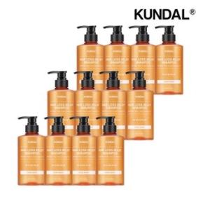 쿤달 맥주효모 탈모 샴푸 허브민트 500ml (12개)_이미지