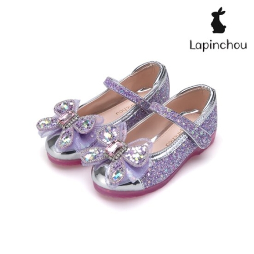 LAPINCHOU 라팡슈 엘레나 벨 메리제인 퍼플 믹스글리터 LPLMK3M1PL