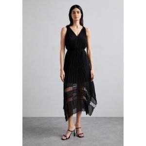 THE Kooples 더쿠플스 더 쿠플스 로브 데이 드레스 Black 블랙 T336017_이미지