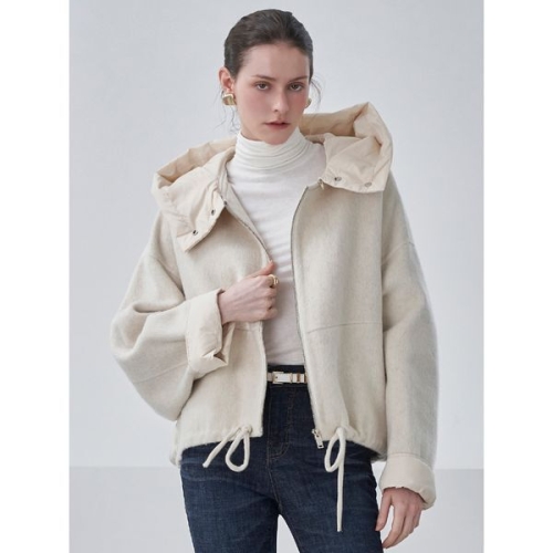 르니앤맥코이 후드 울 집업 자켓 ML12HJ400HJY