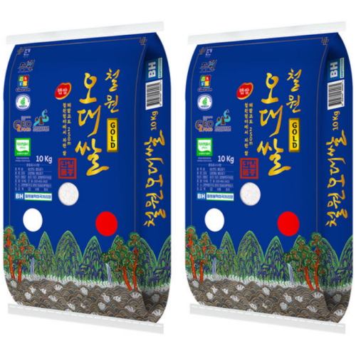 철원봉학미곡처리장 2026 햅쌀 골드 철원 오대쌀 10kg