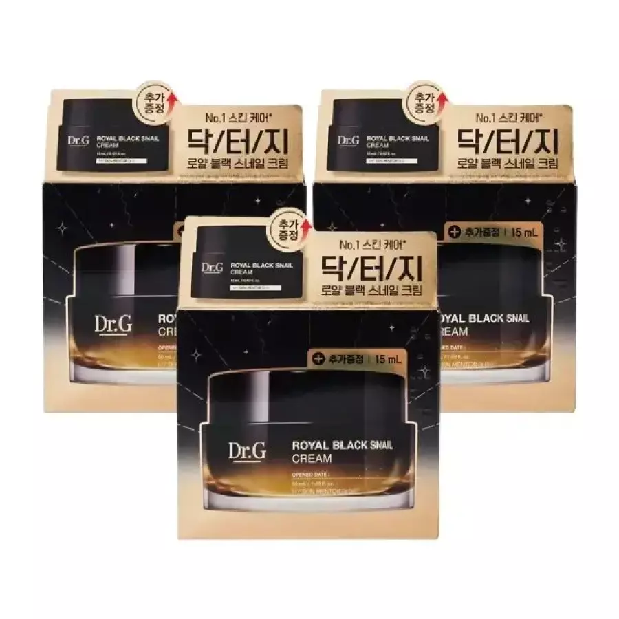 닥터지 로얄 블랙 스네일 크림 50ml + 15ml (3세트)_이미지