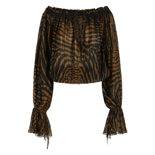 블루마린 긴팔 티셔츠 P622C440A M5179 Toffee