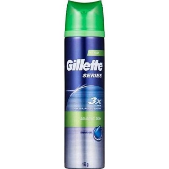 질레트 센시티브 스킨 쉐이빙 젤 195g (6개)