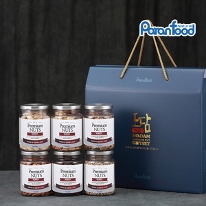 파란푸드 도담 견과류 6구 선물세트 3호 1.26kg (1개)_이미지
