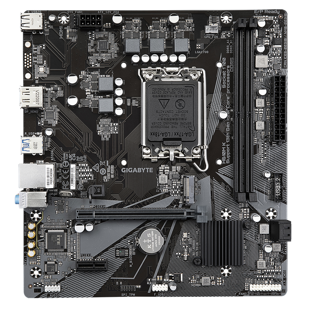 GIGABYTE H610M K �Ǿ���Ʈ (�߰�)