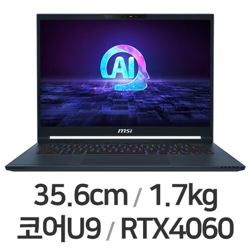 MSI 스텔스 14 AI Studio A1VFG-U9 OLED 64GB램 (SSD 1TB)